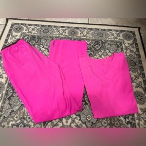 Glam fuchsia HeartSoul Scrub Set